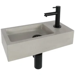 Toiletfonteinen|Brico Differnz Fonteinset Jukon Beton Grijs 38,5Cm