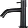 Toiletfonteinen|Brico Differnz Fonteinset Mix&Match Set Ribble Gebogen Mat Zwart