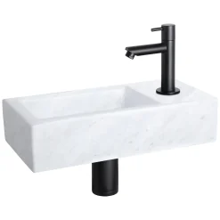 Toiletfonteinen|Brico Differnz Toiletfontein Helios Marmer 37,5X18,5X9,5Cm