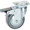 Brico Dorner+Helmer Zwenkwiel Met Rem Tpe O100Mm- Wielen