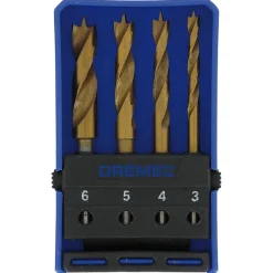 Boor- & Bitsets|Brico Dremel Houtborenset 636Ja – 4 Stuks