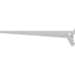 Brico Duraline F-Drager Enkel Wit 40Cm- Plankendragers