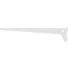 Brico Duraline F-Drager Enkel Wit 30Cm- Plankendragers