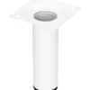 Brico Duraline Meubelpoot Vierkant Staal 2,5X2,5X25Cm Zwart- Meubelpoten