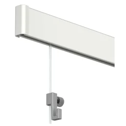 Haken & Houders|Brico Duraline Phs Click Rail Compleet Creme Wit 200Cm