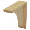 Muurdecoratie|Brico Duraline Plankdrager Model 18 Naturel Vuren 14,5X14,5Cm