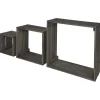 Muurdecoratie|Brico Duraline 3Tc Triple Cube Plltgrenen Dgreywshfsc40X40X15Cm