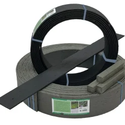 Brico Eco Edge Kantopsluiting Rol - Zwart - 1000 X 14 X 0,7 Cm- Opsluitbanden & Boordstenen