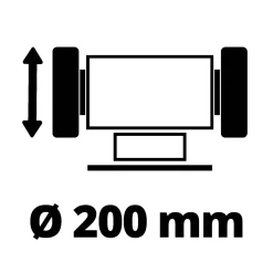 Slijpmachines|Brico Einhell Tafelslijpmachine Tcbg200 400W