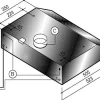 Dampkappen|Brico Electrum Onderbouw Afzuigkap Uh611Lw Wit 60Cm