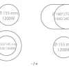 Kookplaten|Brico Electrum Vitro Kookplaat 78Cm Pa7842Vtc Zwart
