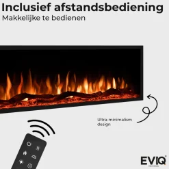 Brico Elektrische Sfeerhaard Smartline 60″ Inch – 152 Cm