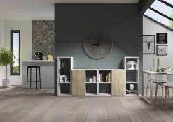 Meubelen|Brico Elements Kubus Kast Eik 3X3