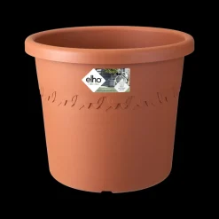 Brico Elho Bloempot Algarve Cilindro Rond O21Cm Terra- Plantenpotten En -Bakken