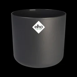 Brico Elho Bloempot B.For Soft Rond O30Cm Antraciet- Plantenpotten En -Bakken