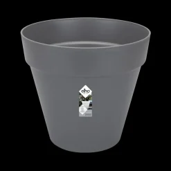 Brico Elho Bloempot Loft Urban Rond Wielen O40Cm Antraciet- Plantenpotten En -Bakken