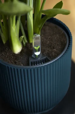 Brico Elho Bloempot Vibes Fold Rond O22Cm Deep Blue- Plantenpotten En -Bakken