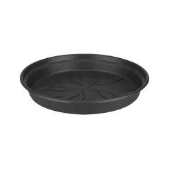 Brico Elho Schotel Green Basics O14Cm Zwart- Plantenpotten En -Bakken