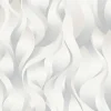 Brico Elle Decoration Vliesbehang Curls Creme- Vliesbehang