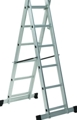 Steigers|Brico Escalo Combinatie Stelling Ladder Multi+ 2X6-Treeds