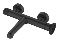 Badkranen|Brico Essebagno Badmengkraan Indus Mat Zwart