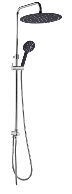 Douchesets|Brico Essebagno Doucheset Essesmart Ii Zwart/Chroom