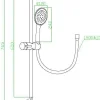 Douchesets|Brico Essebagno Doucheset Luisa O22Mm Goud