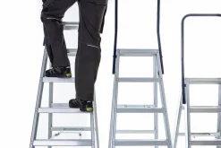 Huishoudladders|Brico Eurostairs Dubbele Trap Professioneel 5 Treden