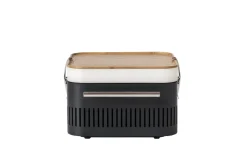 Brico Everdure Cube Houtskool Barbecue Khaki 38,4X31,6X22,4Cm- Houtskool Barbecue