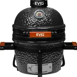 Brico Eviq Kamado 13" Keramische Barbecue Antraciet- Keramische Barbecue