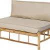 Brico Exotan Ligbank Buiten - Bamboe - Bruin - 70X120X80- Tuinbanken