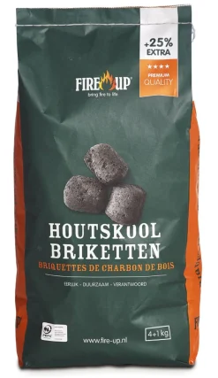 Brico Fire-Up Houtskool Pefc 5Kg- Houtskool En Briketten