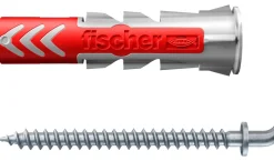 Brico Fischer Nylon Plaatplug Pd 8Mm + Schroef 5St.- Pluggen