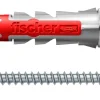Brico Fischer Nylon Plug Duopower Universeelplug 6X30 + Schroef 12St.- Pluggen