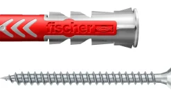 Brico Fischer Nylon Plug Duopower Universeelplug 6X30 + Schroef 12St.- Pluggen