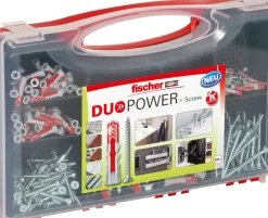 Brico Fischer Nylon Plug Duopower Universeelplug 6X30 Winkelhaak 6St.- Pluggen