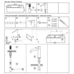 Toiletfonteinen|Brico Fonteinset Cheops Natuursteen Wasbak 40 X 23 X 11 Cm