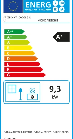 Brico Freepoint Pelletkachel Modo 10,5Kw