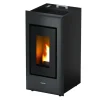 Brico Freepoint Pelletkachel Vega 10,5Kw Wit/Zwart