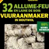 Brico Fulgurant Vuuraanmaker Eco Houtwol