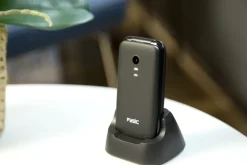 Brico Fysic Fm-9760Zt Mobiele Klaptelefoon Voor Senioren Noodknop Zwart- Kluizen