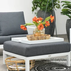 Keuken Accessoires|Brico Garden Impressions James Open Dienblad Mat Wit