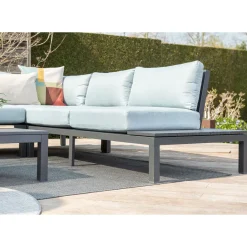 Brico Garden Impressions Lena Loungeset 4-Delig - Mint Grijs- Loungesets