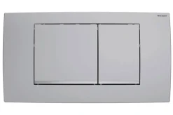 Bedieningspanelen|Brico Geberit Bedieningspaneel Twinline 30 Voor Up130 Inbouwreservoirs| 340X185X32Mm Mat Chroom