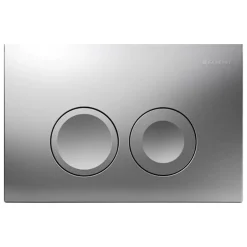 Bedieningspanelen|Brico Geberit Bedieningspaneel Delta 21 Voor Up100 Inbouwreservoirs|16,4X24,6Cm Mat Chroom