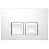 Bedieningspanelen|Brico Geberit Bedieningspaneel Delta 35 24,6X16,4X2,5Cm | Alpien Wit