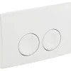 Bedieningspanelen|Brico Geberit Bedieningspaneel Delta 21 Voor Up100 Inbouwreservoirs| 16,4X24,6Cm Glanzend Wit