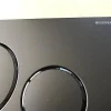 Bedieningspanelen|Brico Geberit Bedieningsplaat Sigma 20 Voor Up320, Up720, Up300 En Up700 Inbouwreservoirs| Zwart Mat