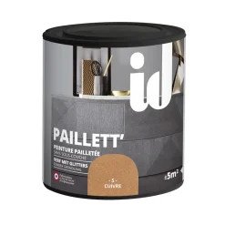 Brico Glitterverf Paillett' 500Ml Koper- Decoratieve Verf