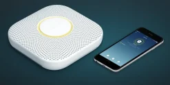 Brico Google Nest Rook- En Koolmonoxidemelder Protect + Batterij- Brandbeveiliging